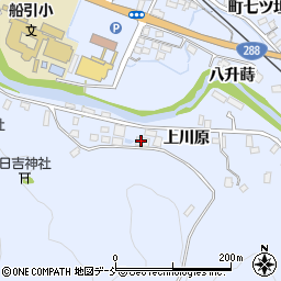 福島県田村市船引町船引上川原周辺の地図