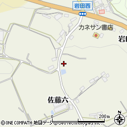 福島県田村郡三春町貝山佐藤六148周辺の地図