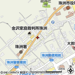 石川県珠洲市上戸町（北方い）周辺の地図