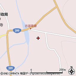 福島県田村市都路町古道横山前周辺の地図