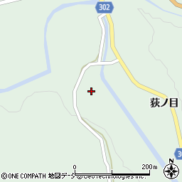 福島県田村市常葉町常葉雀石周辺の地図