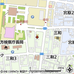 セブンイレブン長岡市立劇場前店周辺の地図