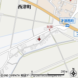 才津簡易郵便局周辺の地図