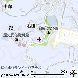 福島県田村市船引町船引（石田）周辺の地図