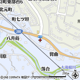 福島県田村市船引町船引臂曲19周辺の地図