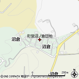 町営沼ノ倉団地周辺の地図
