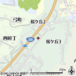 カーサローザ周辺の地図