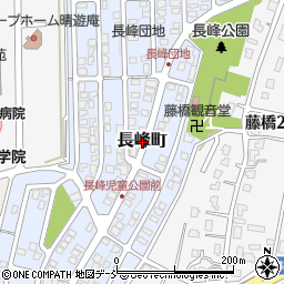 新潟県長岡市長峰町周辺の地図