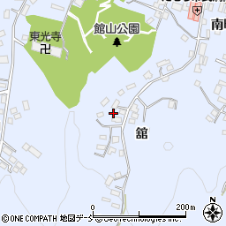福島県田村市船引町船引舘周辺の地図
