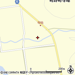 石川県輪島市町野町寺地25周辺の地図