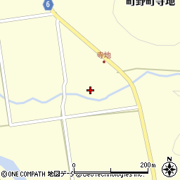 石川県輪島市町野町寺地25-9周辺の地図