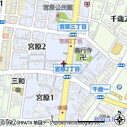 横山表具店周辺の地図