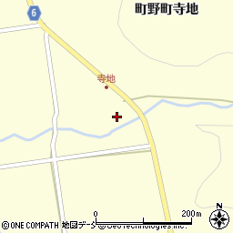 石川県輪島市町野町寺地25-5周辺の地図