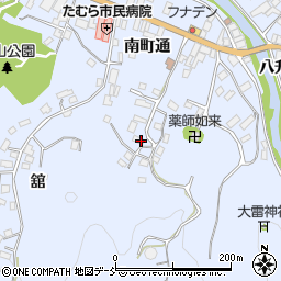 福島県田村市船引町船引新房院周辺の地図