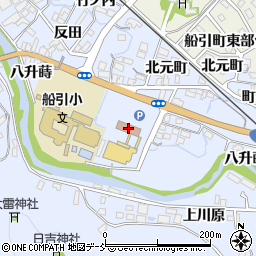 船引公民館周辺の地図