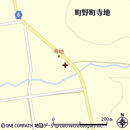 石川県輪島市町野町寺地25-14周辺の地図