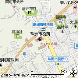 石川県珠洲市周辺の地図