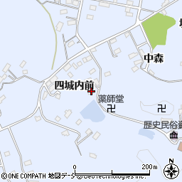 福島県田村市船引町船引四城内前42周辺の地図