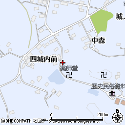 福島県田村市船引町船引四城内前43-3周辺の地図