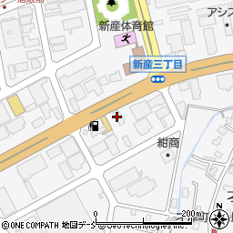 中野商事株式会社　長岡営業所周辺の地図
