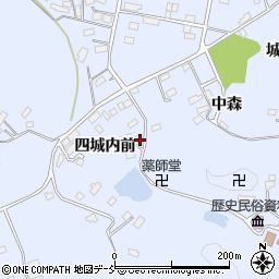 福島県田村市船引町船引四城内前43-2周辺の地図