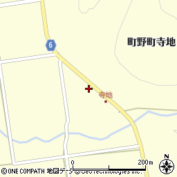 石川県輪島市町野町寺地2037周辺の地図
