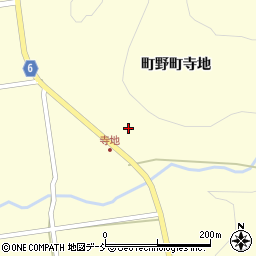 石川県輪島市町野町寺地30周辺の地図