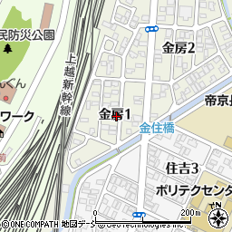 〒940-0045 新潟県長岡市金房の地図