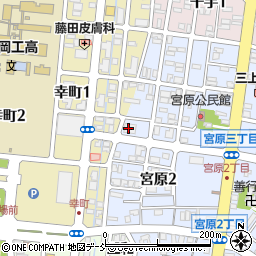第四北越銀行長岡南支店 ＡＴＭ周辺の地図