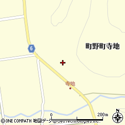 石川県輪島市町野町寺地30-2周辺の地図