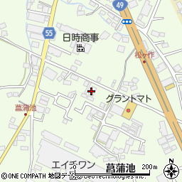 西尾レントオール株式会社　福島営業部周辺の地図
