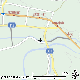 福島県田村市常葉町常葉上町17周辺の地図