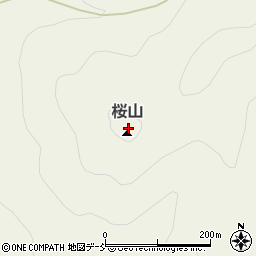 桜山周辺の地図