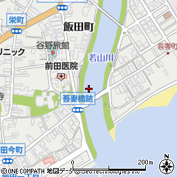 吾妻橋周辺の地図