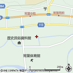 福島県田村市常葉町常葉（町裏）周辺の地図