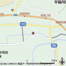 福島県田村市常葉町常葉町裏74周辺の地図