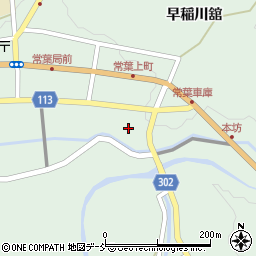 福島県田村市常葉町常葉上町21周辺の地図