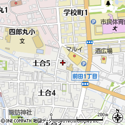 第５フジタ荘周辺の地図