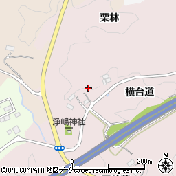 福島県三春町（田村郡）芹ケ沢（横台道）周辺の地図