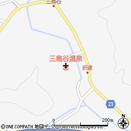 三島谷温泉永久荘周辺の地図