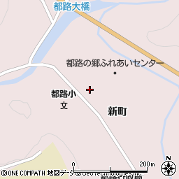 田村市図書館　都路分館周辺の地図