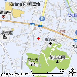 福島さくら農業協同組合　たむら地区・本部周辺の地図