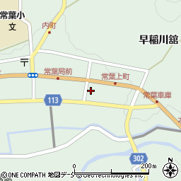 福島県田村市常葉町常葉上町41周辺の地図