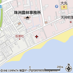 石川県珠洲市野々江町ラ23-1周辺の地図