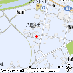 福島県田村市船引町船引四城内前93周辺の地図