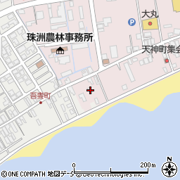 石川県珠洲市野々江町ラ23-8周辺の地図