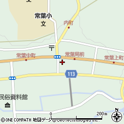 福島県田村市常葉町常葉上町56周辺の地図
