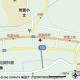 福島県田村市常葉町常葉上町53周辺の地図