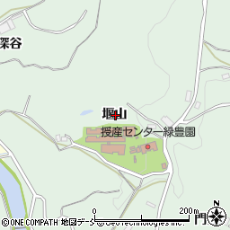 福島県郡山市日和田町八丁目堰山周辺の地図