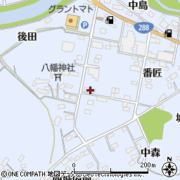 福島県田村市船引町船引四城内前33周辺の地図